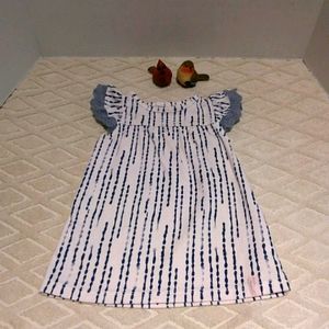 Mini heroes beautiful ruffled sleeve dress